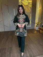 WOOLLEN EMBROIDERY CO-ORD SET